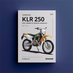 KAWASAKI KLR 250 Full Service Repair Manual 
