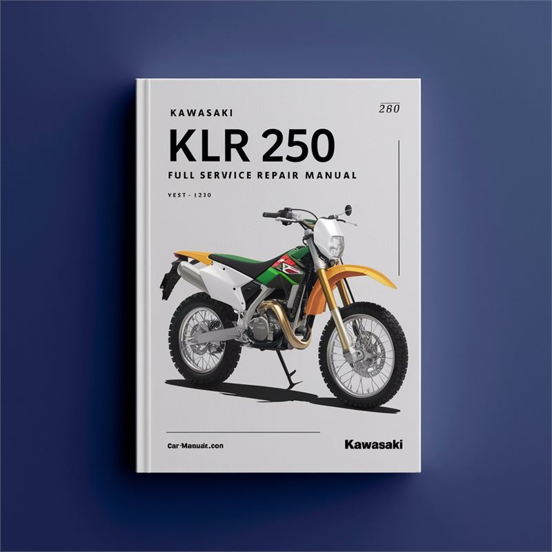 Kawasaki KLR Series 250 Service Repair Workshop Manual PDF