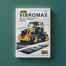 JCB Vibromax 253 263 Tandem Roller Service Repair Workshop Manual PDF