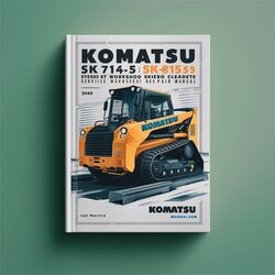 Komatsu SK714-5 SK815-5 Turbo Skid Steer Loader Service Repair Workshop Manual PDF