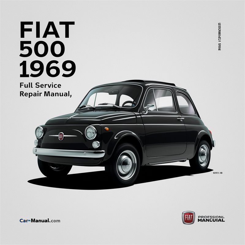 1969 Fiat 500 Service Repair Workshop Manual PDF