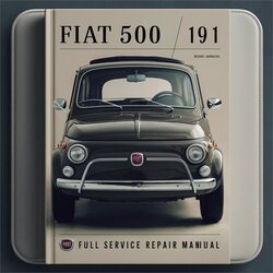 1971 Fiat 500 Service Repair Workshop Manual PDF