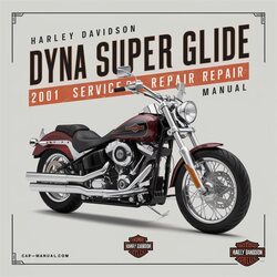 2001 Harley Davidson Super Glide Fxdx Dyna Service Repair Workshop Manual PDF
