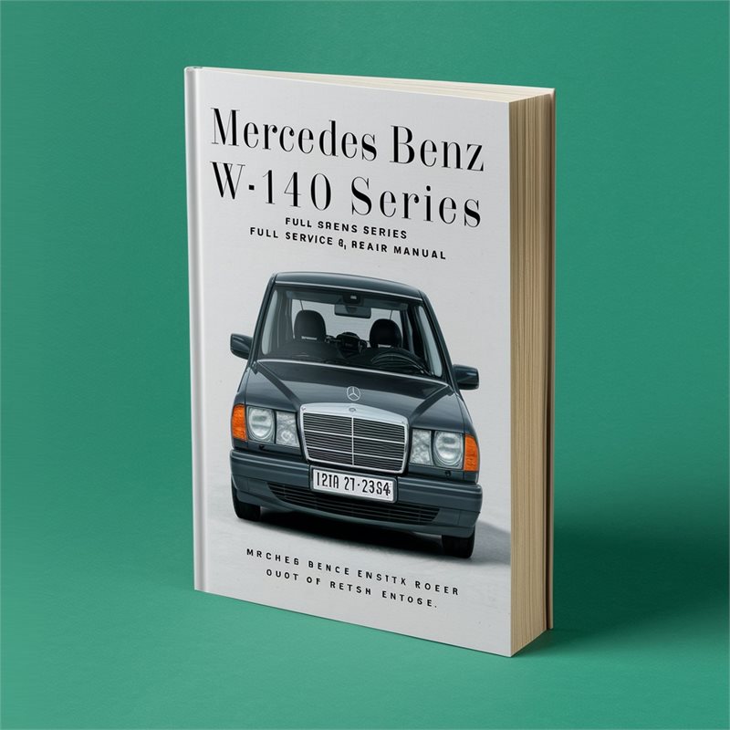 1992-1999 Mercedes W140 Benz Series Service Repair Workshop Manual PDF