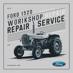 Ford 1520 Tractor Service Repair Workshop Manual PDF