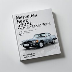 1986-1989 Mercedes Benz 560SL Service Repair Workshop Manual PDF