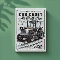 Cub Cadet 3186 Tractor Service Repair Workshop Manual PDF