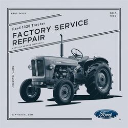 Ford 1320 Tractor Service Repair Workshop Manual PDF