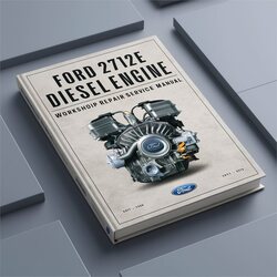 Ford Cargo 2712E Diesel Engine Service Repair Workshop Manual PDF