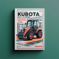 Kubota KX41-2 (s Series) Excavator Illustrated Master Parts Catalog PDF