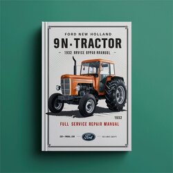 1952 Ford New Holland 9N 2N 8N Tractor Service Repair Workshop Manual PDF