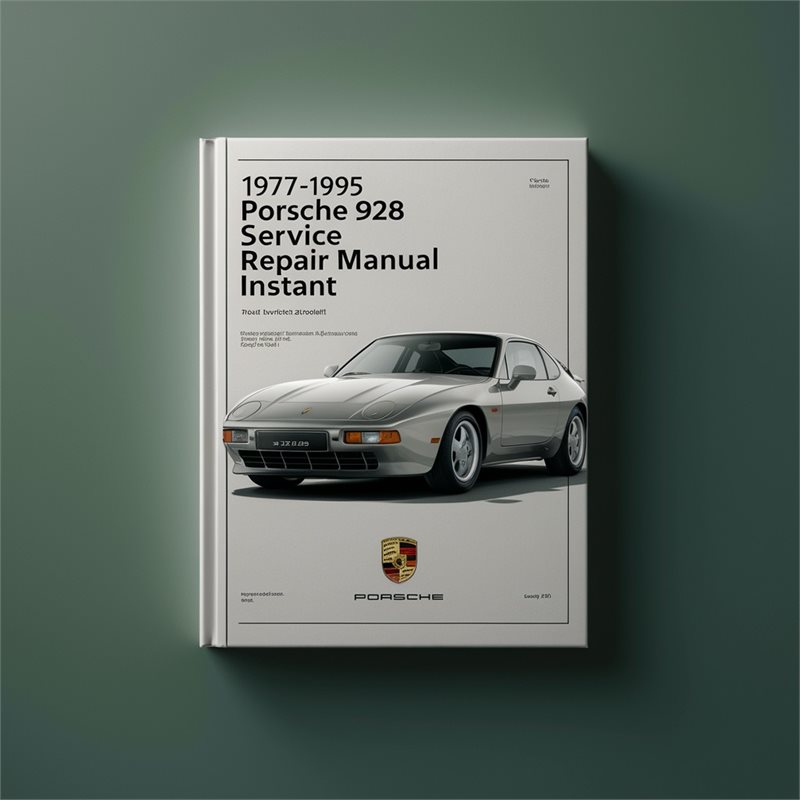 1977-1995 Porsche 928 Service Repair Workshop Manual PDF