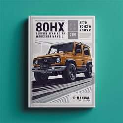 80HX 6 80HXER Service Repair Workshop Manual PDF