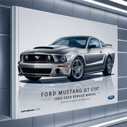 2005-2009 Ford Mustang GT S197 Service Repair Workshop Manual PDF