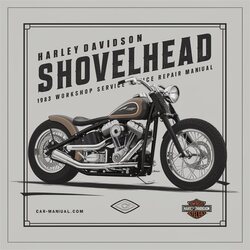 1983 Harley Davidson Fxwg Shovelhead Service Repair Workshop Manual PDF