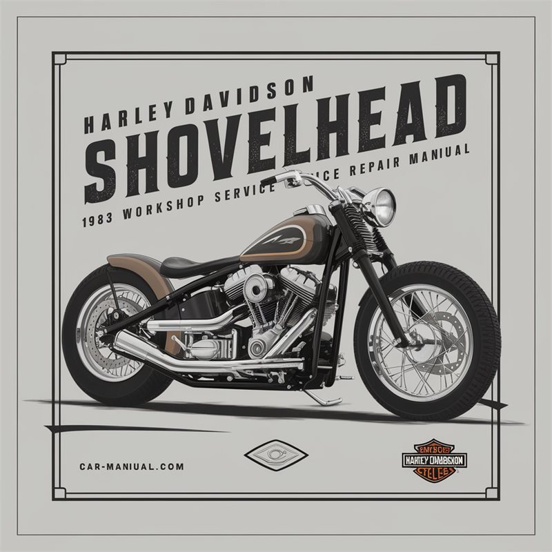 1983 Harley Davidson Fxwg Shovelhead Service Repair Workshop Manual PDF