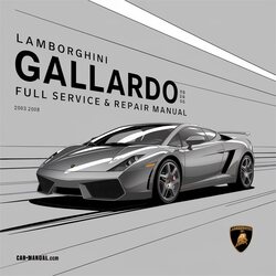 2003-2008 Lamborghini Gallardo Service Repair Workshop Manual PDF