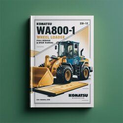 Komatsu WA800-1 WA800-2 Wheel Loader Service Repair Workshop Manual PDF