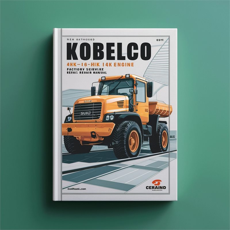 Kobelco 4HK1-6HK1 Isuzu Engine Service Repair Workshop Manual PDF