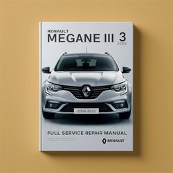 2008-2013 Renault Megane III 3 Service Repair Workshop Manual PDF