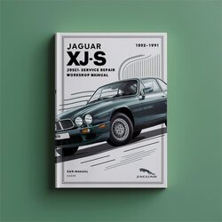 1982-1991 Jaguar XJ S 3.6l Service Repair Workshop Manual PDF