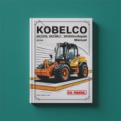 Kobelco SK235SR SK235SRLC SK235SRNLC Service Repair Workshop Manual PDF