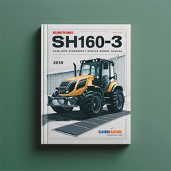 Sumitomo SH160-3 Excavator Service Repair Workshop Manual PDF