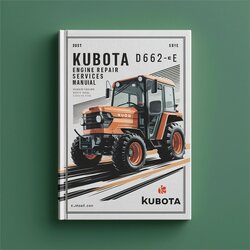Kubota D662-b-e Engine Service Repair Workshop Manual PDF