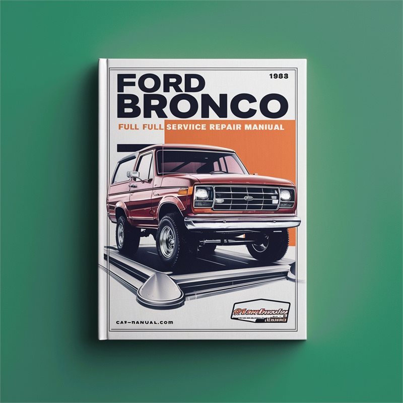 1983 Ford Bronco Service Repair Workshop Manual PDF