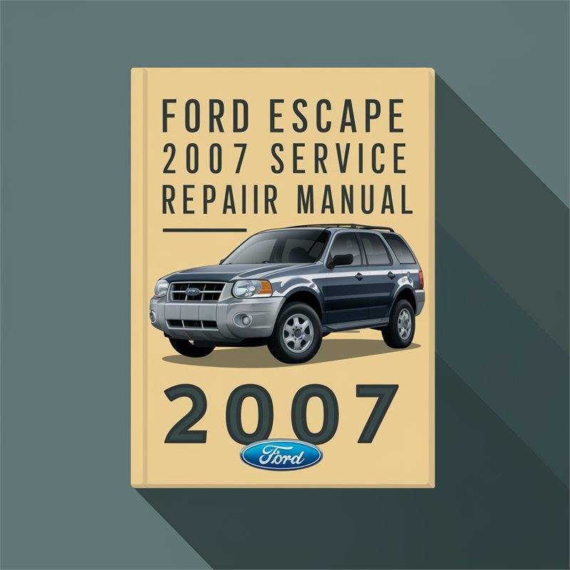 2007 Ford Escape Service Repair Workshop Manual PDF
