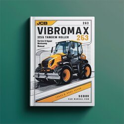 JCB Vibromax 253 263 Tandem Roller Service Repair Workshop Manual PDF