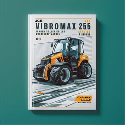 JCB Vibromax 255 265 Tandem Roller Service Repair Workshop Manual PDF