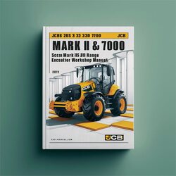 JCB 2D 2DS 3 3CS 3D 700 Mark II III Range Excavator Loader Service Repair Workshop Manual PDF