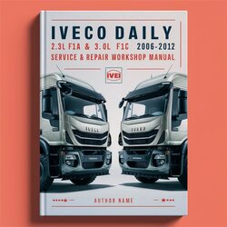2006-2012 Iveco Daily 2.3l F1A 3.0l F1C Service Repair Workshop Manual PDF
