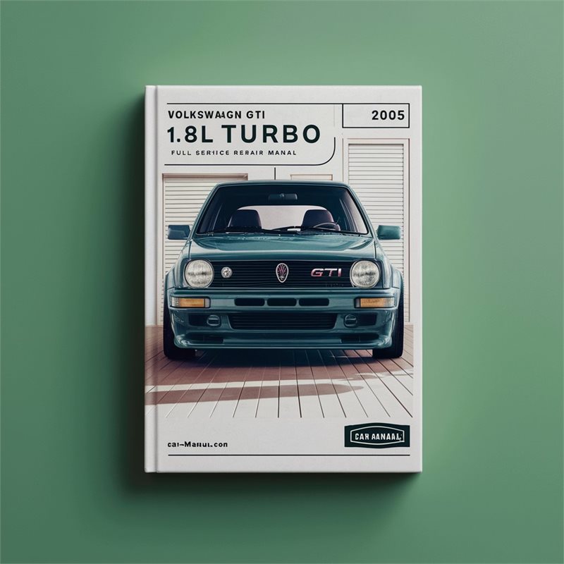 1999-2005 Volkswagen Volkswagn GTI 1.8l Turbo Service Repair Workshop Manual PDF