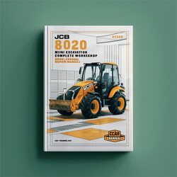 JCB 8020 Mini Excavator Service Repair Workshop Manual PDF