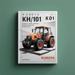 Kubota KH101 KH151 KH-101 KH-151 Service Repair Workshop Manual PDF