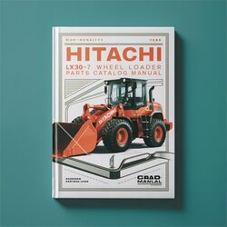 Hitachi LX30-7 Wheel Loader Parts Catalog PDF