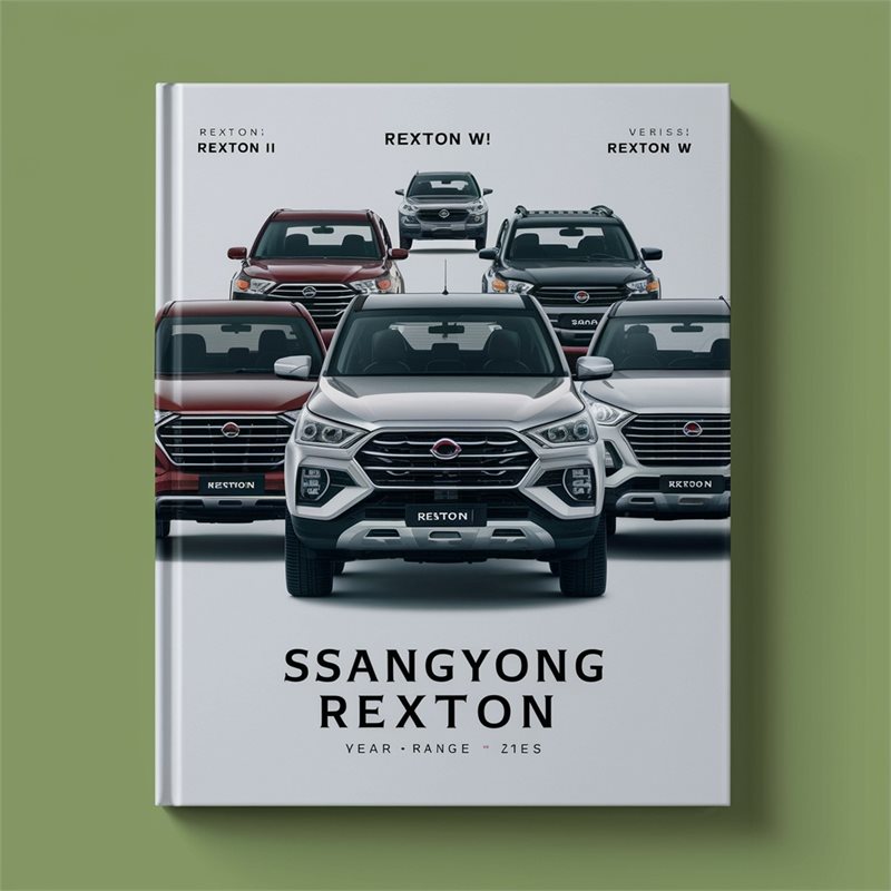 2001-2016 Ssangyong Rexton I II W Service Repair Workshop Manual PDF