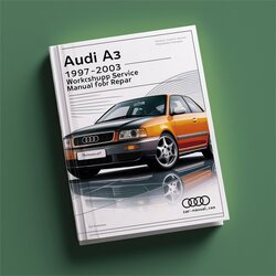 1997-2003 Audi A3 Service Repair Workshop Manual PDF