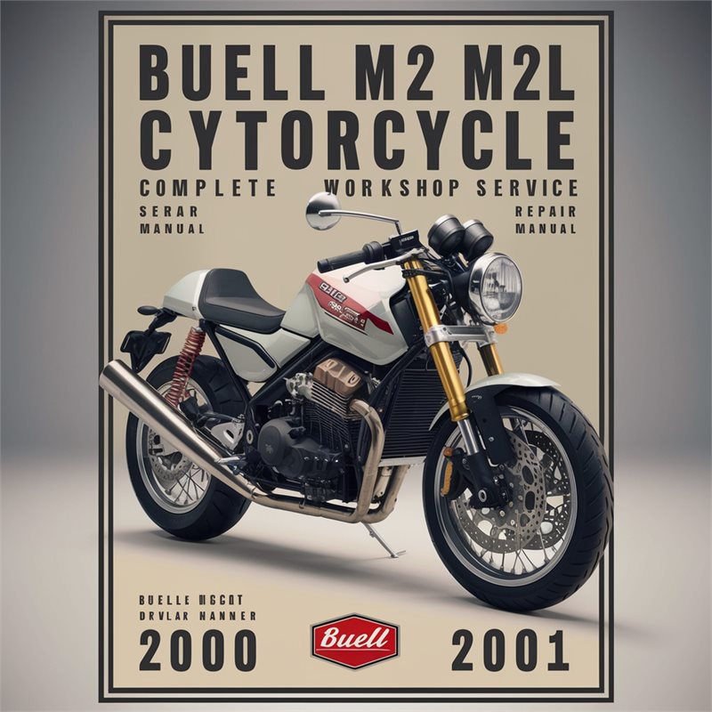 2000-2001 Buell Cyclone M2 M2L Motorcycle Service Repair Workshop Manual PDF