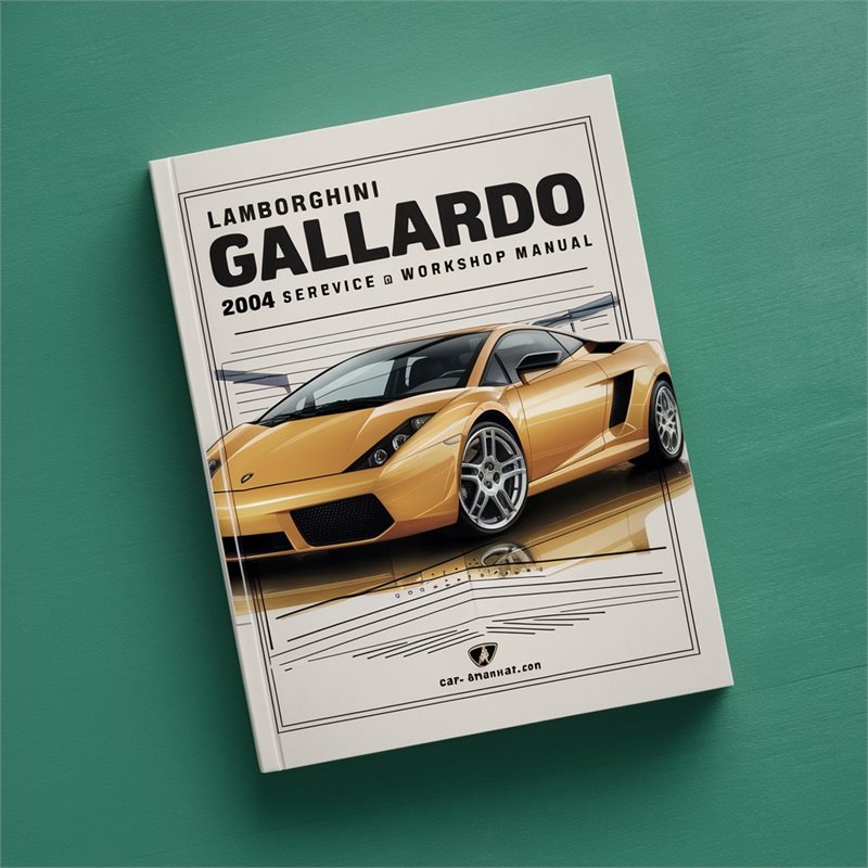 2004 Lamborghini Gallardo Service Repair Workshop Manual PDF
