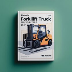 Hyundai Forklift Truck 50DF-7 / 60DF-7 70DF-7 Service Repair Workshop Manual PDF
