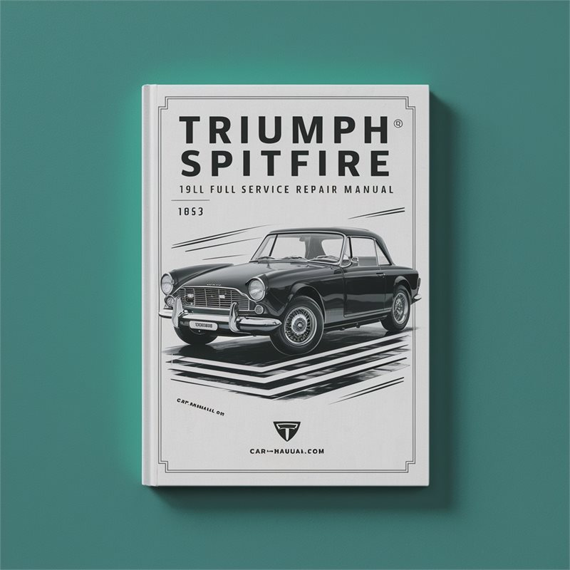 1963 Triumph Spitfire Service Repair Workshop Manual PDF