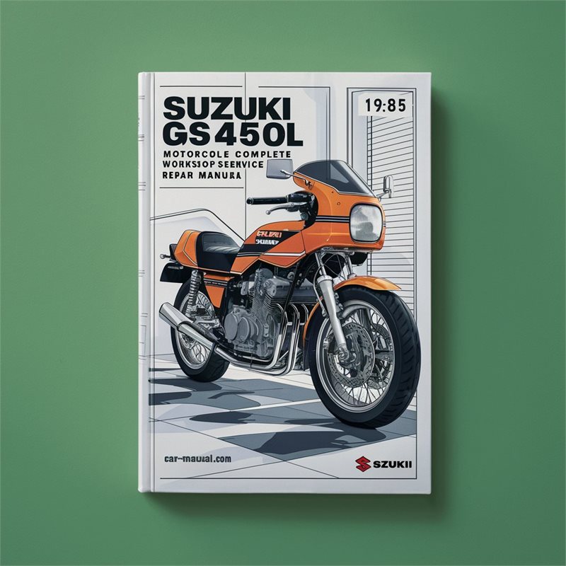 1980-1985 Suzuki GS Series GS450 GS450L Motorcycle Service Repair Workshop Manual PDF