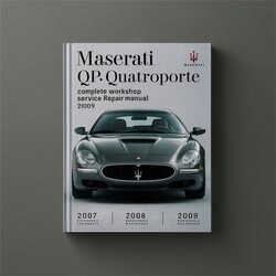 2007-2009 Maserati Quattroporte QP Service Repair Workshop Manual PDF