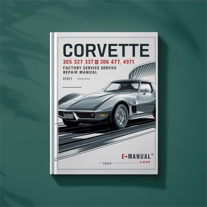 1971 Chevrolet Corvette 305 327 350 396 427 454 Service Repair Workshop Manual PDF