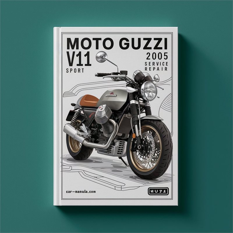 2001-2005 Moto Guzzi V Models V11 Sport Service Repair Workshop Manual PDF
