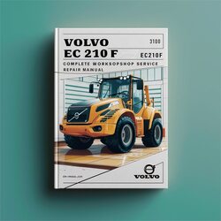 Volvo EC 210 F EC210F Excavator Service Repair Workshop Manual PDF