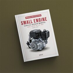 Briggs And Stratton Small Engine Set 18 Service Repair Workshop Manual PDF